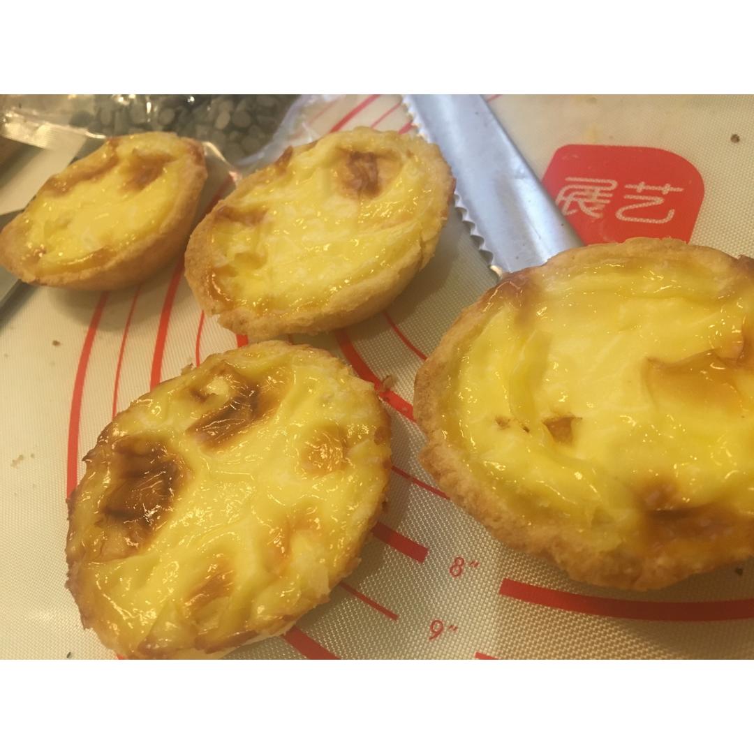 【视频食谱】不用开酥的曲奇蛋挞