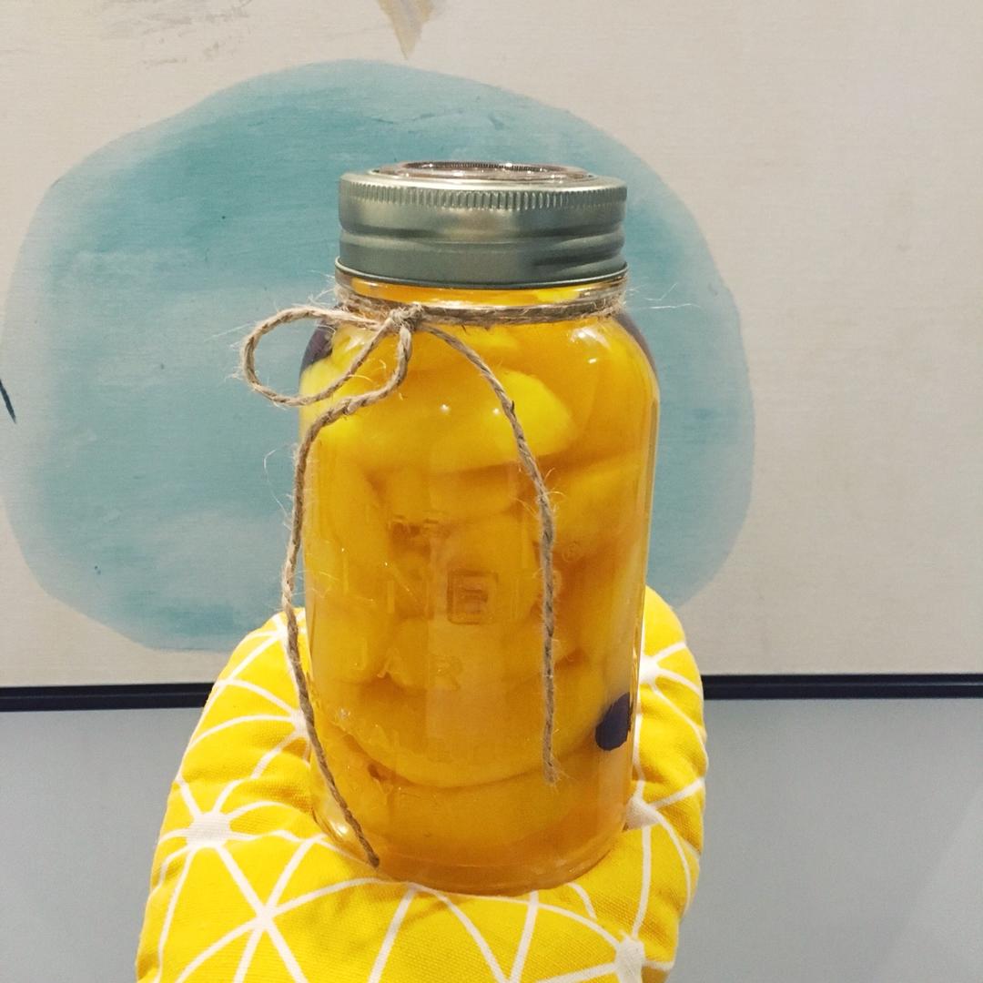 冰糖黄桃罐头（附常温保存方法）