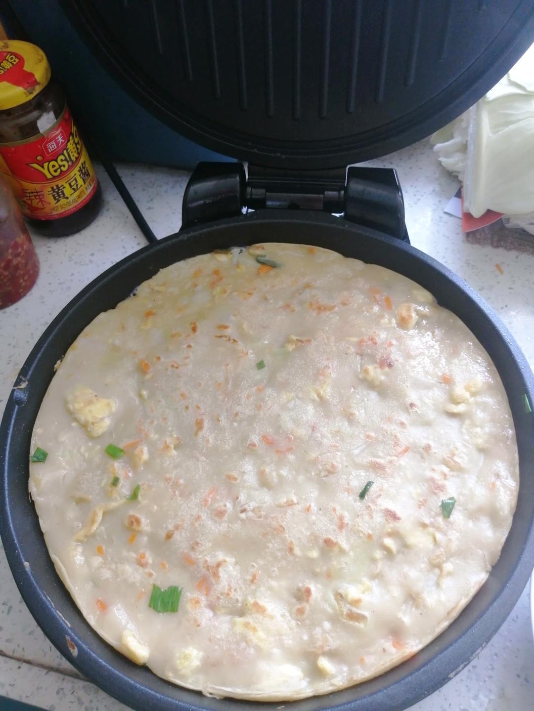 韭菜盒子  韭菜鸡蛋饼