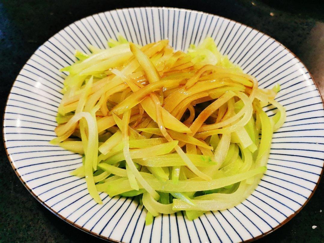 凉拌佛手瓜
