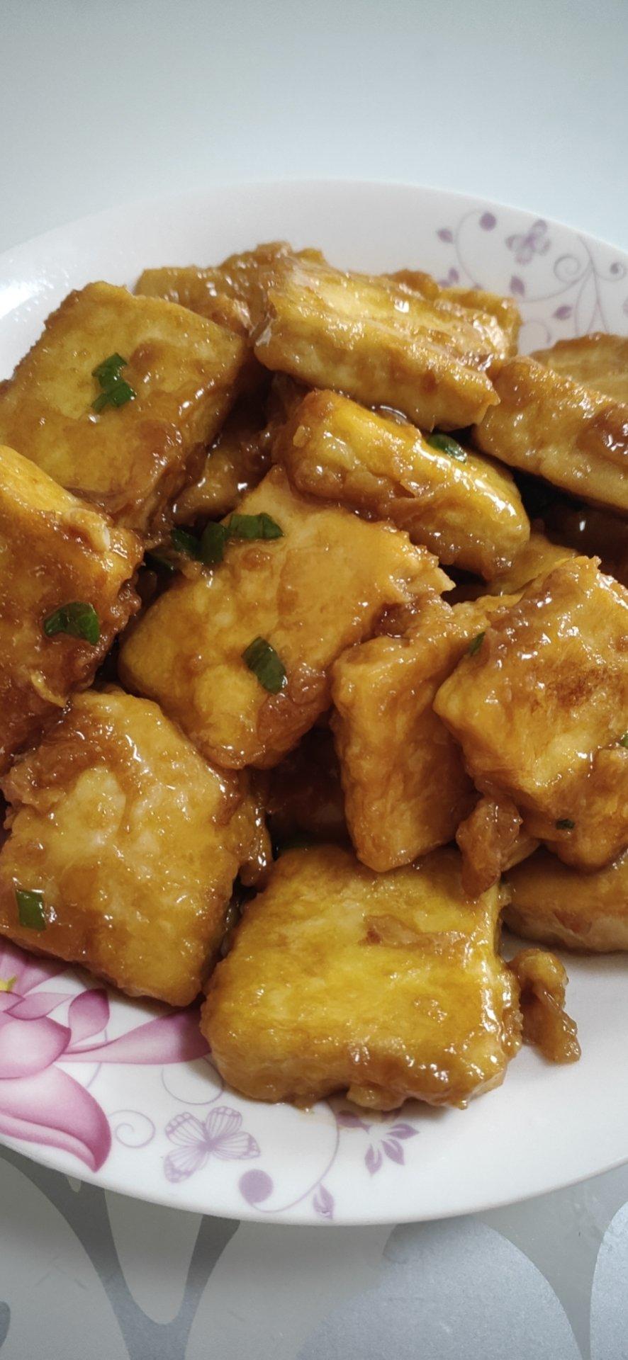 无敌好吃的香煎豆腐