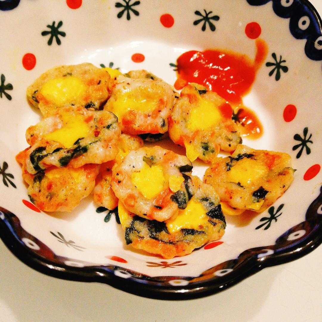 裙带菜虾圈【宝宝辅食】