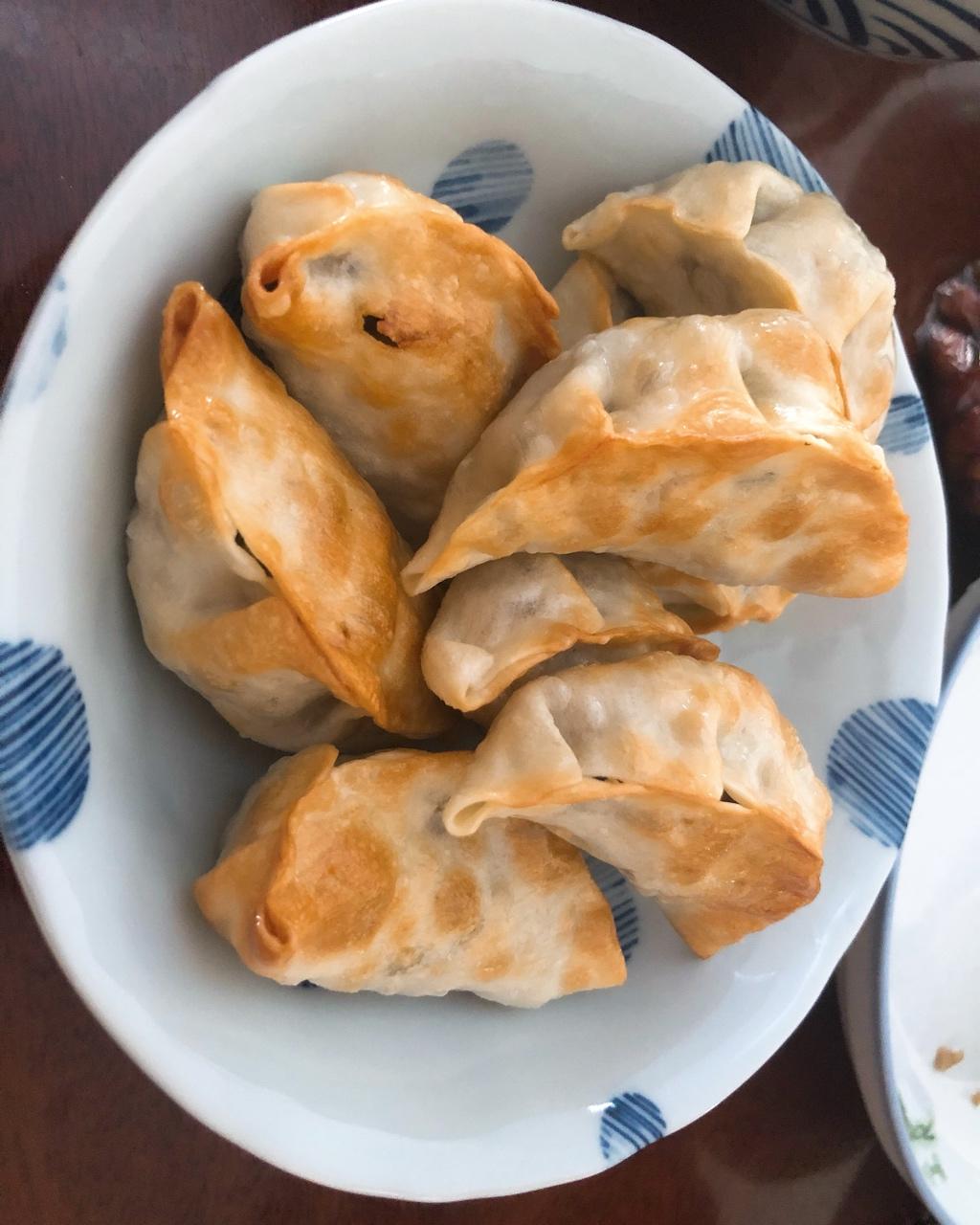 空气炸锅炸饺子