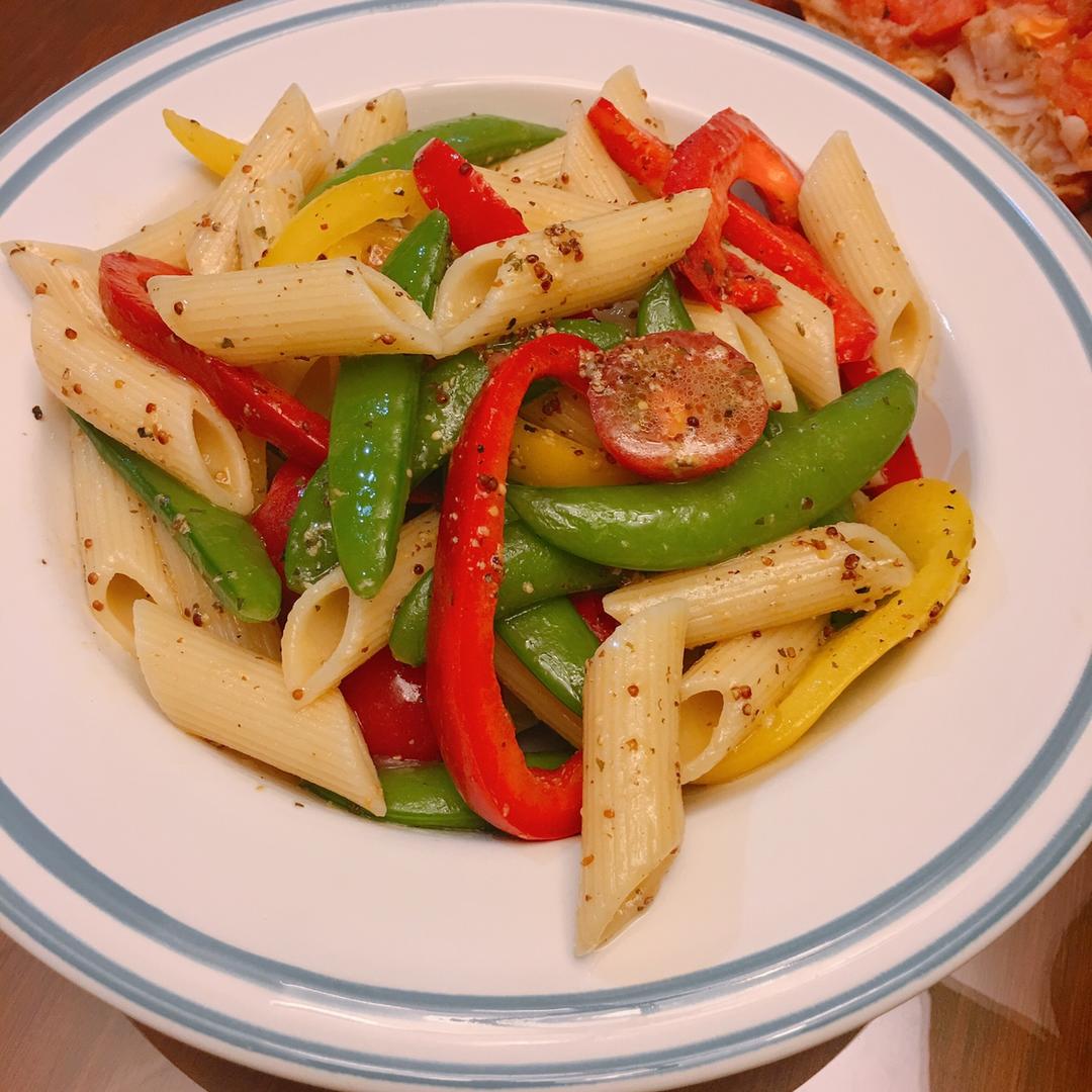 【曼达小馆】野餐——鲜虾意面沙拉