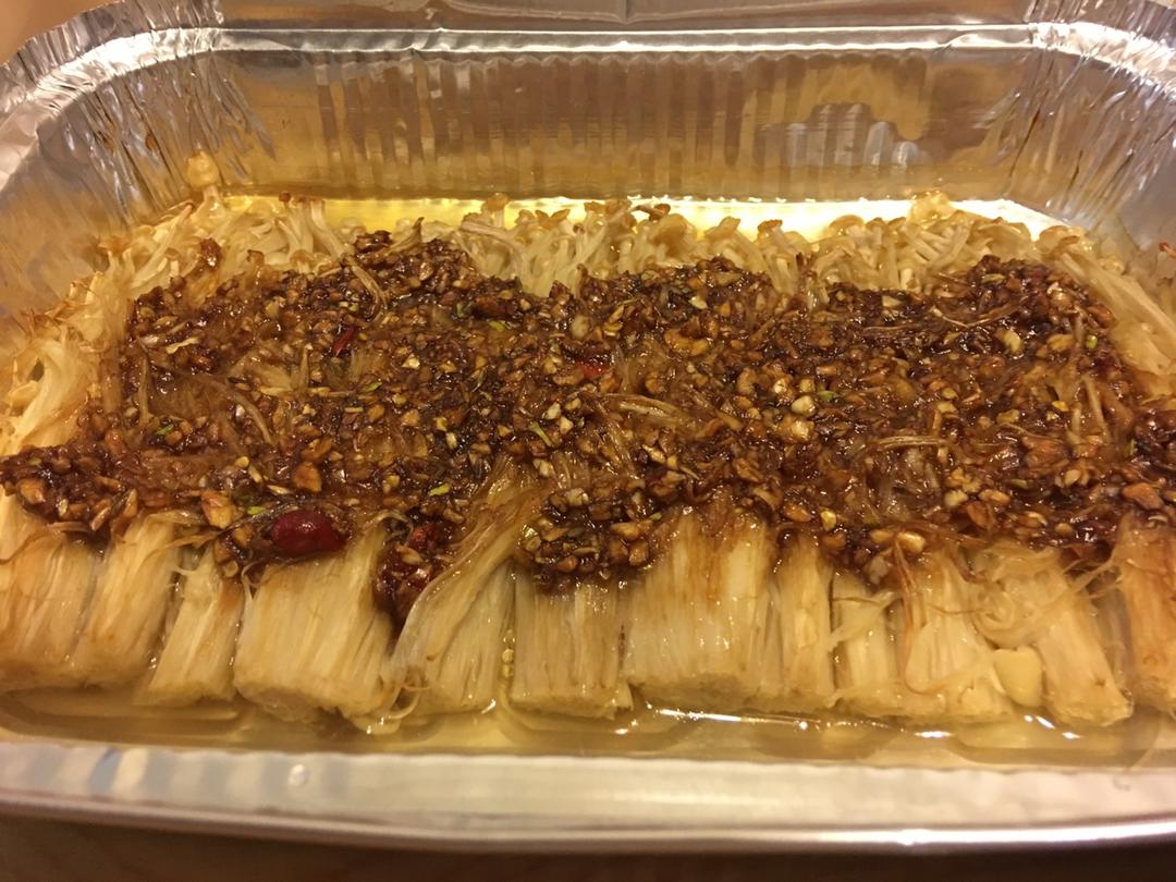 蒜蓉烤金针菇