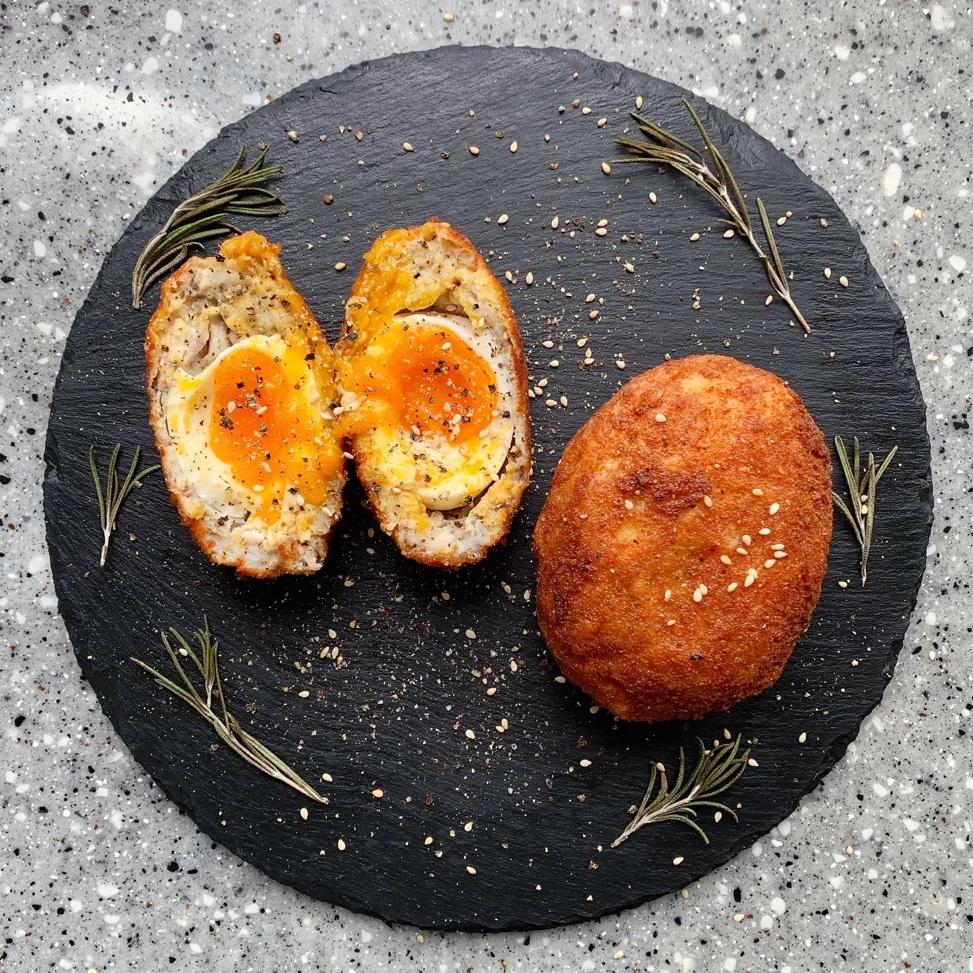 日本网红居酒屋的招牌菜品——苏格兰溏心蛋