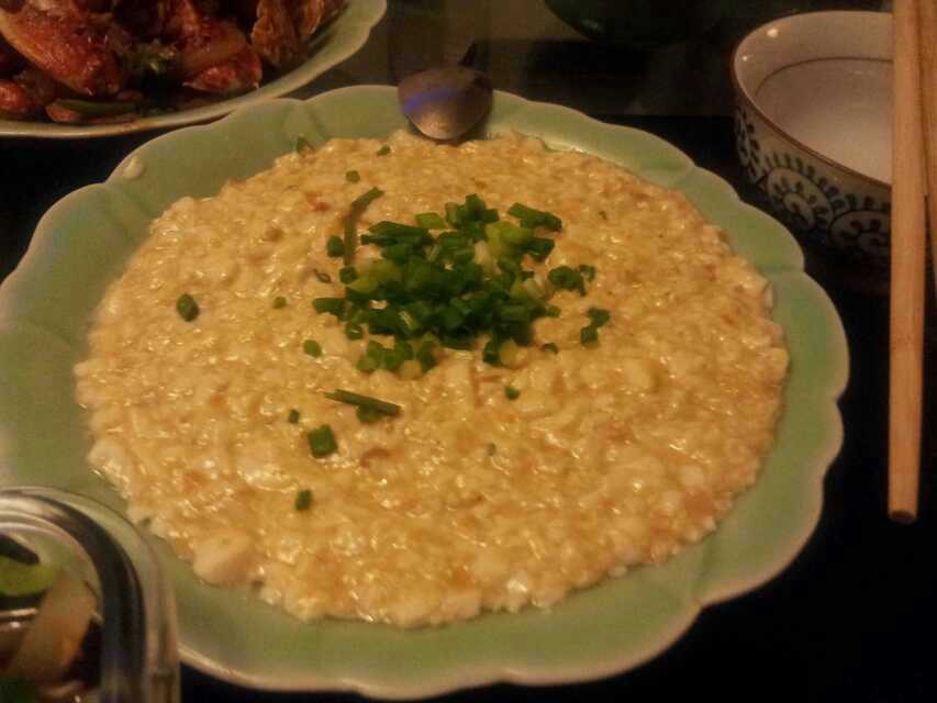 蟹黄豆花