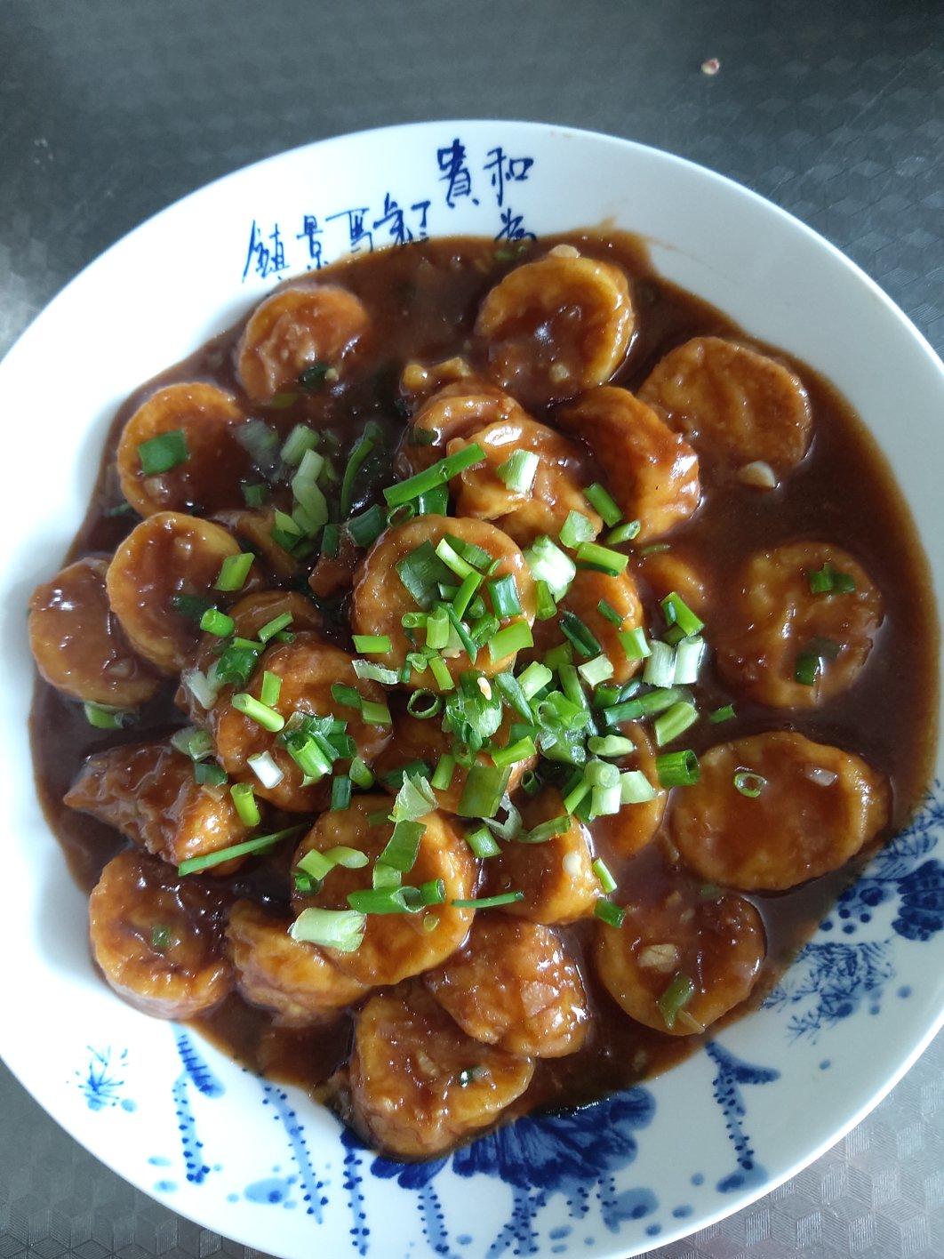 🔥超快手～酱汁日本豆腐，外酥里嫩