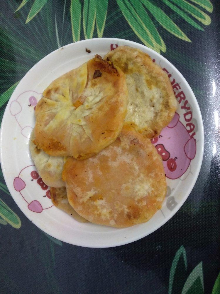 不用和面的奶香红薯饼🍠