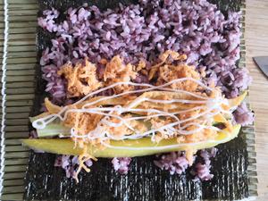紫米寿司的做法 步骤2