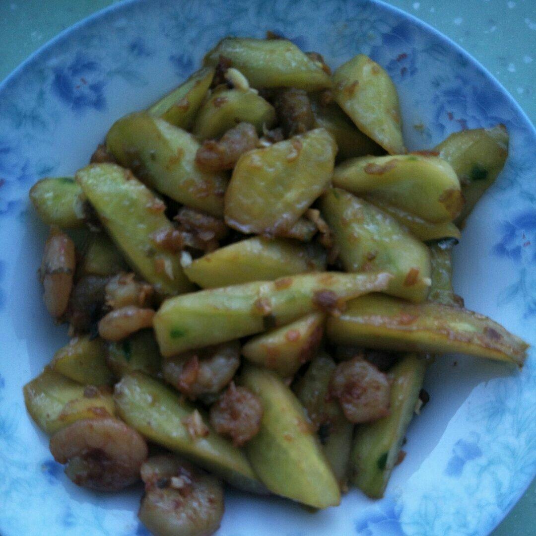 虾仁炒青瓜