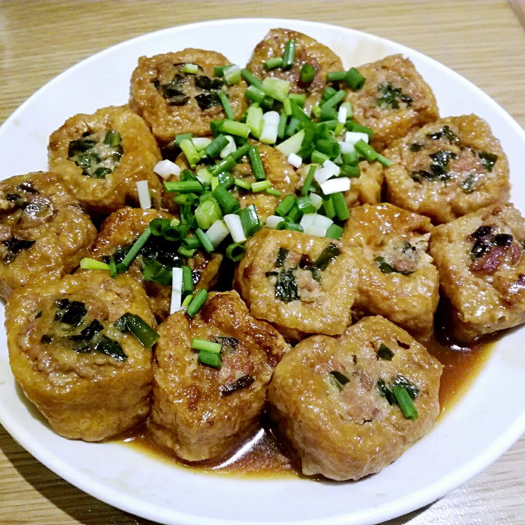 hl08做的客家煎酿豆腐