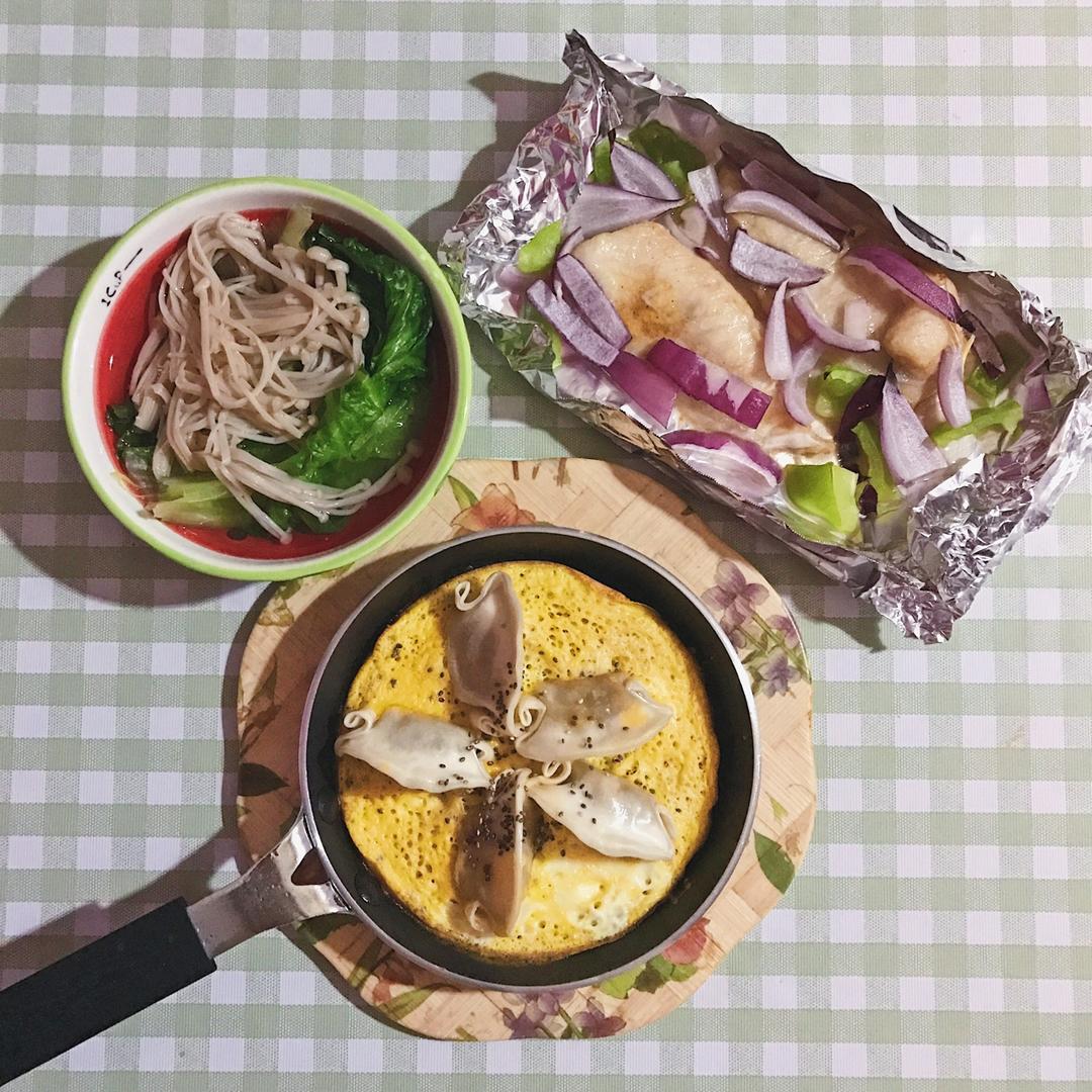 懒人快手抱蛋煎饺
