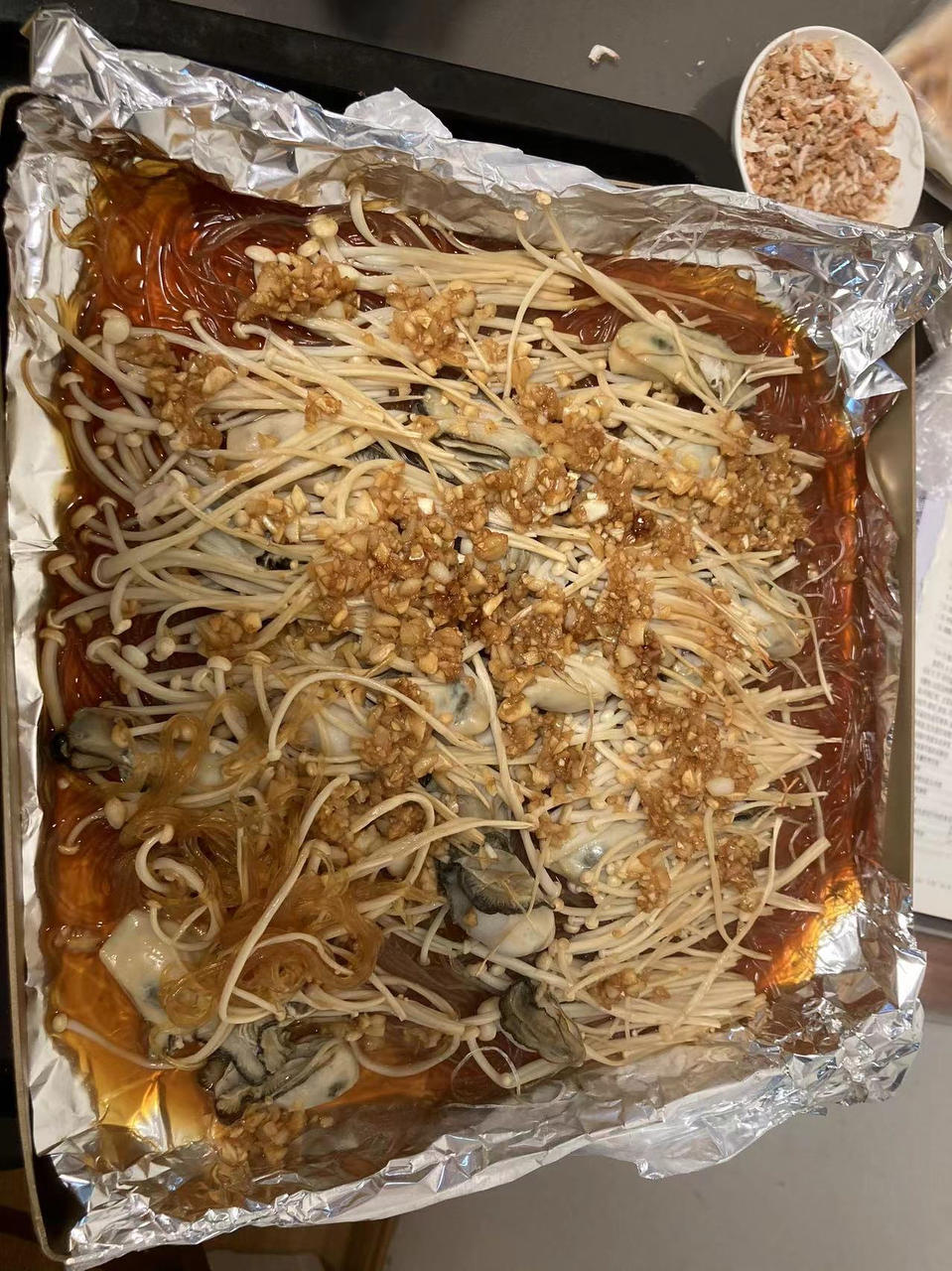 零失败的蒜蓉粉丝蒸扇贝