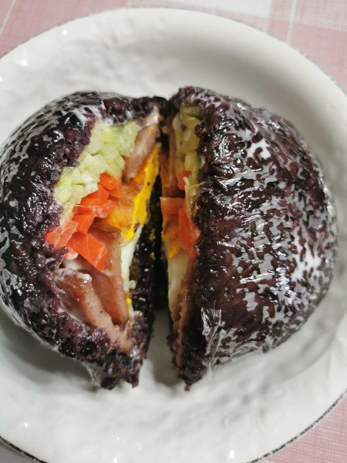 好吃🉐️感动😹的【紫米饭团】，看图秒会❗️