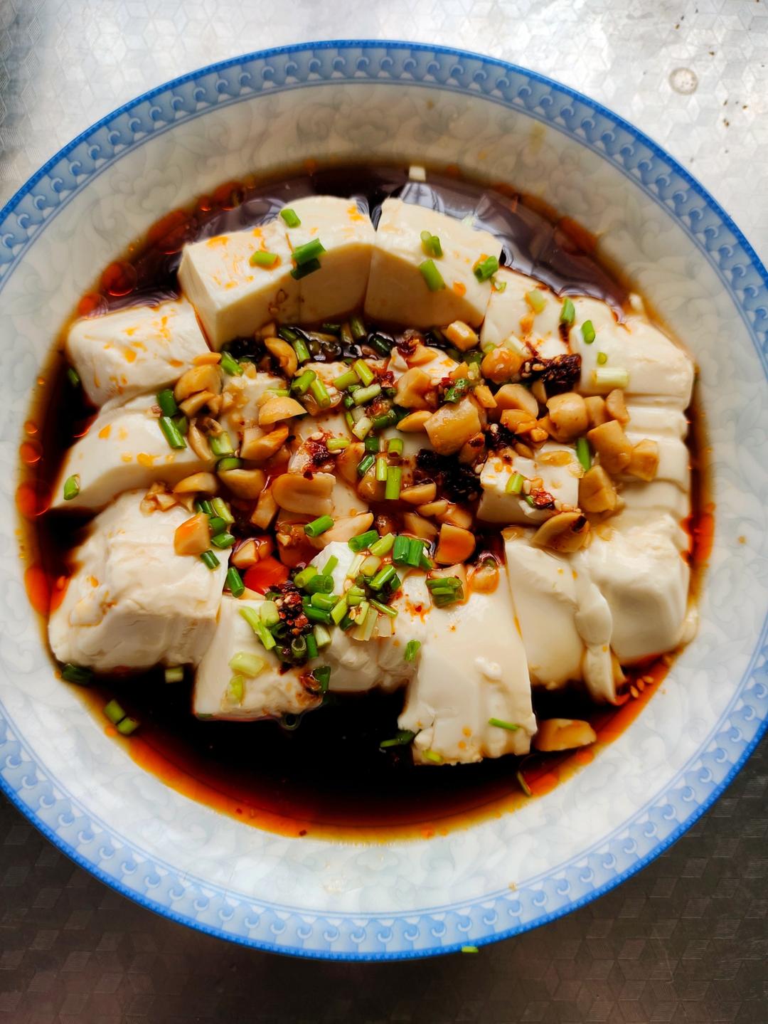 好吃的凉拌内酯豆腐