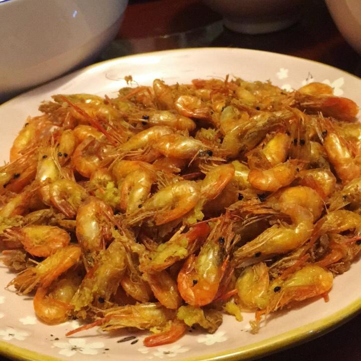 酥炸小河虾