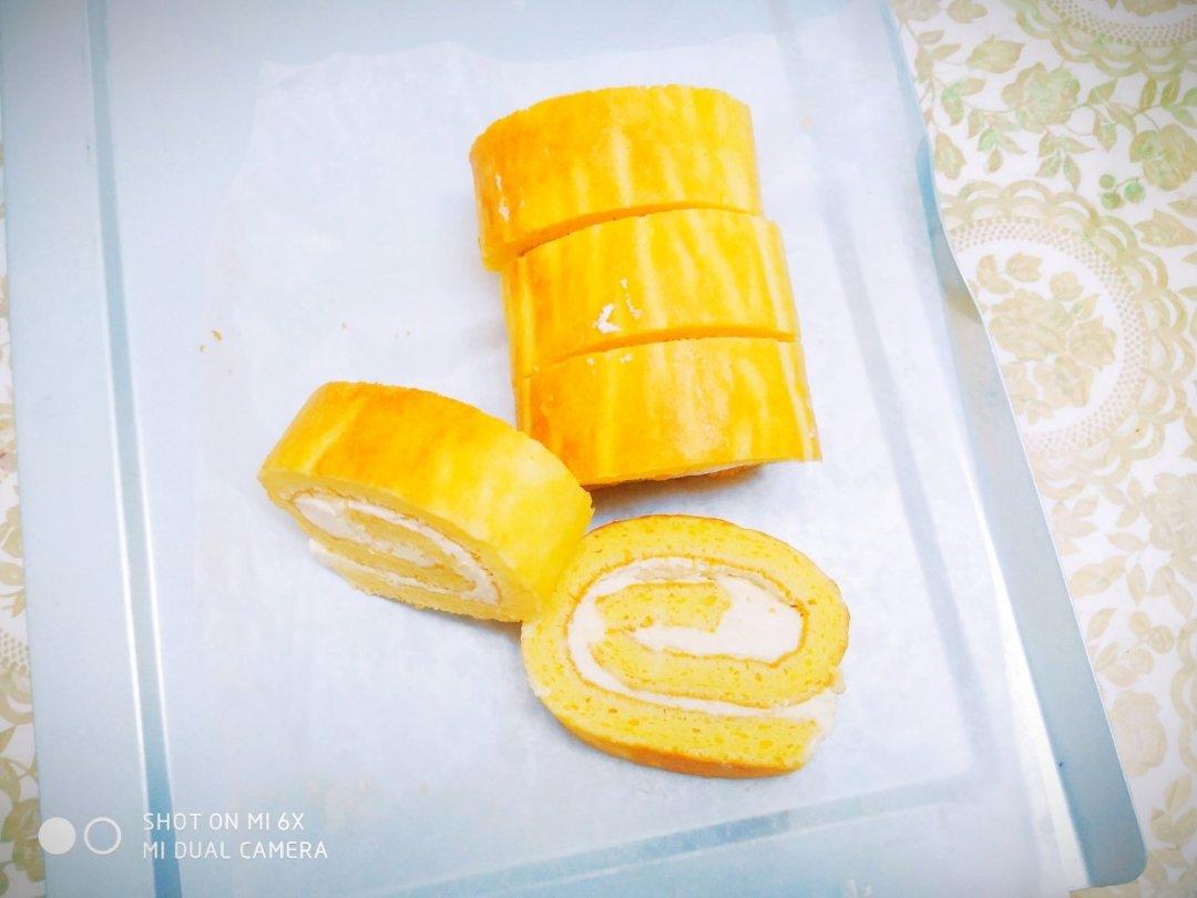 原味鲜奶油蛋糕卷