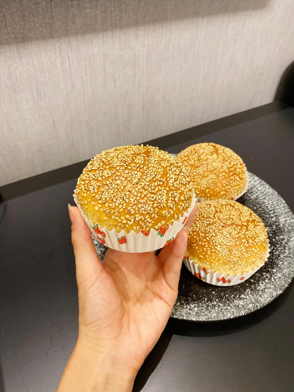 超~级松软的烫种汉堡胚