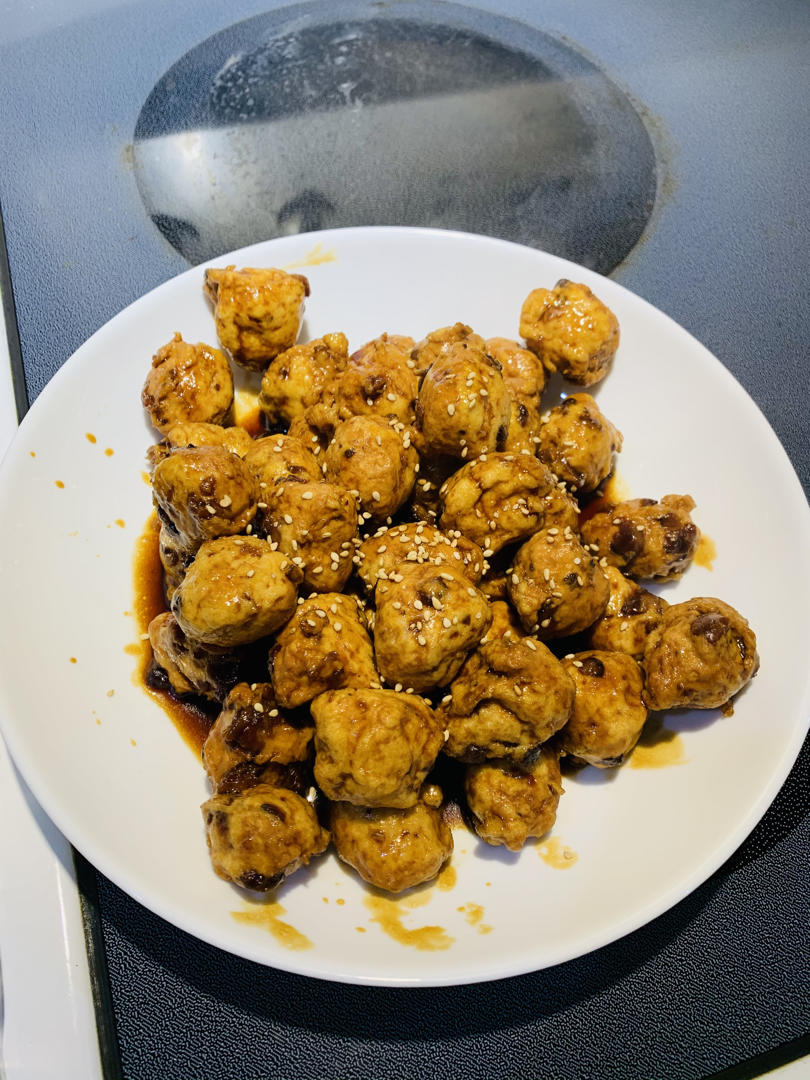 照烧鸡肉丸