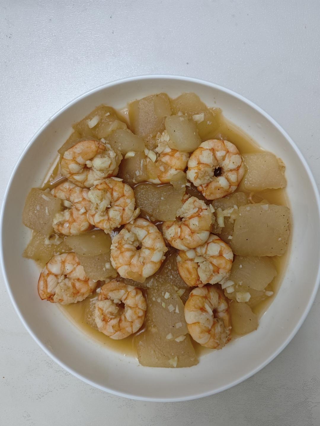 冬瓜虾仁🍤减重必吃❤️超简单零难度❤️