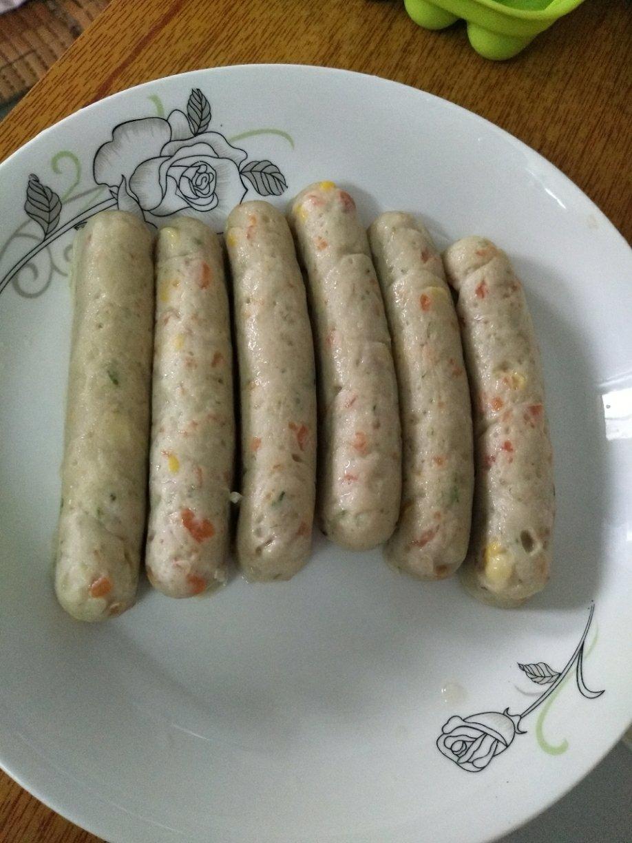 玉米鸡肉肠 宝宝辅食食谱