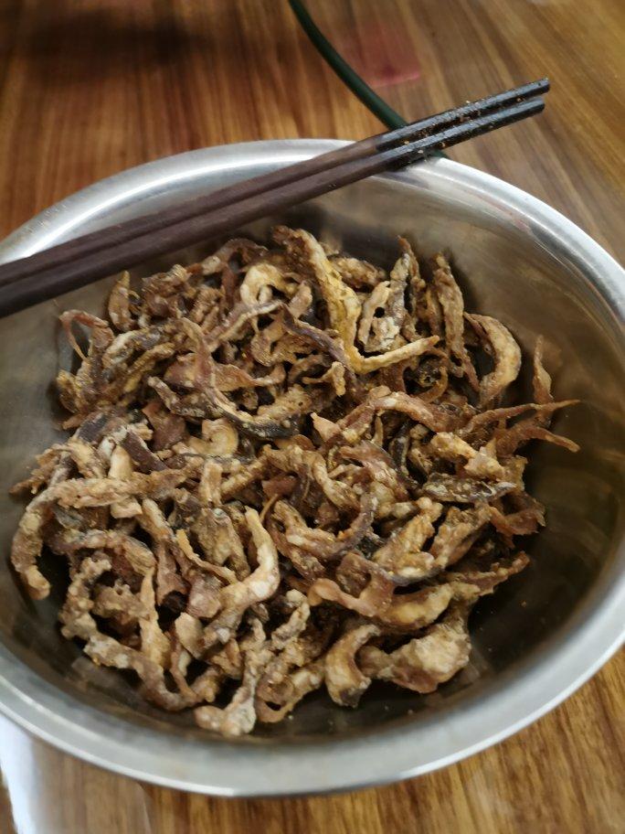 干炸鲜蘑