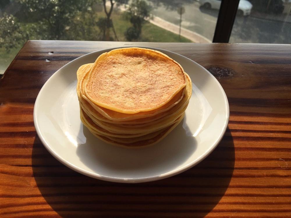 香蕉燕麦松饼