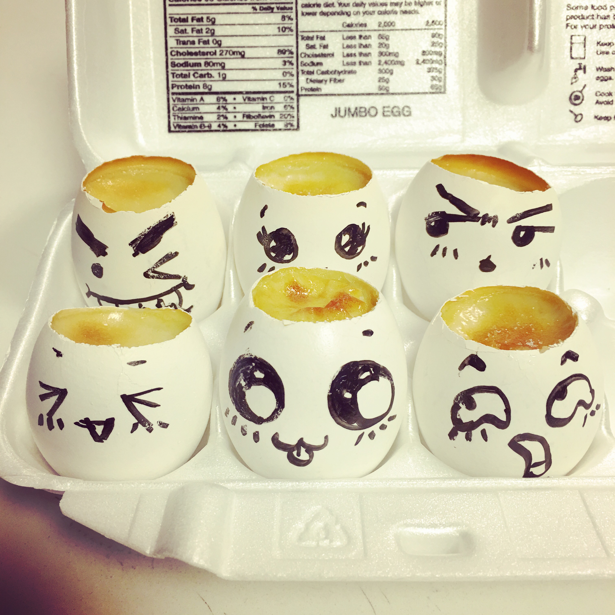 鸡蛋壳布丁