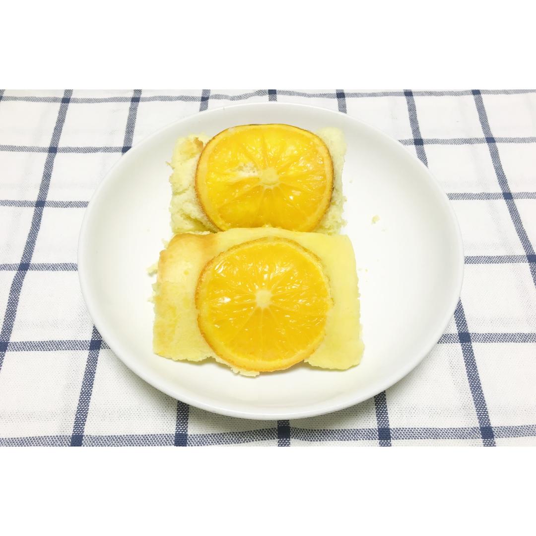 视觉系~~【橙子片蛋糕卷】
