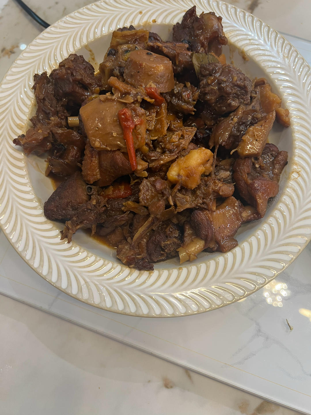 香芋頭紅燒啤酒炖番鴨肉👍非常好吃