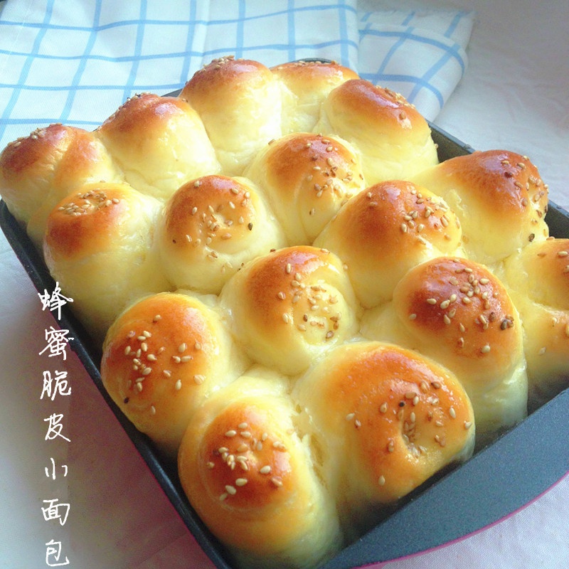 名字叫馒头的蜂蜜面包！
