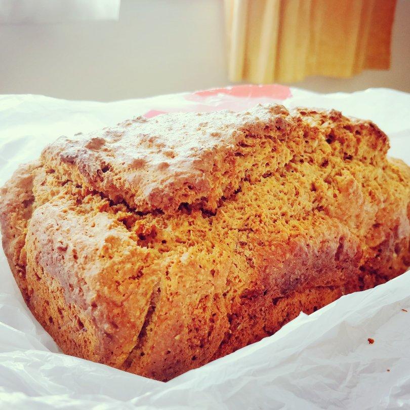 100%全谷物香蕉快手面包丨健康·烘焙