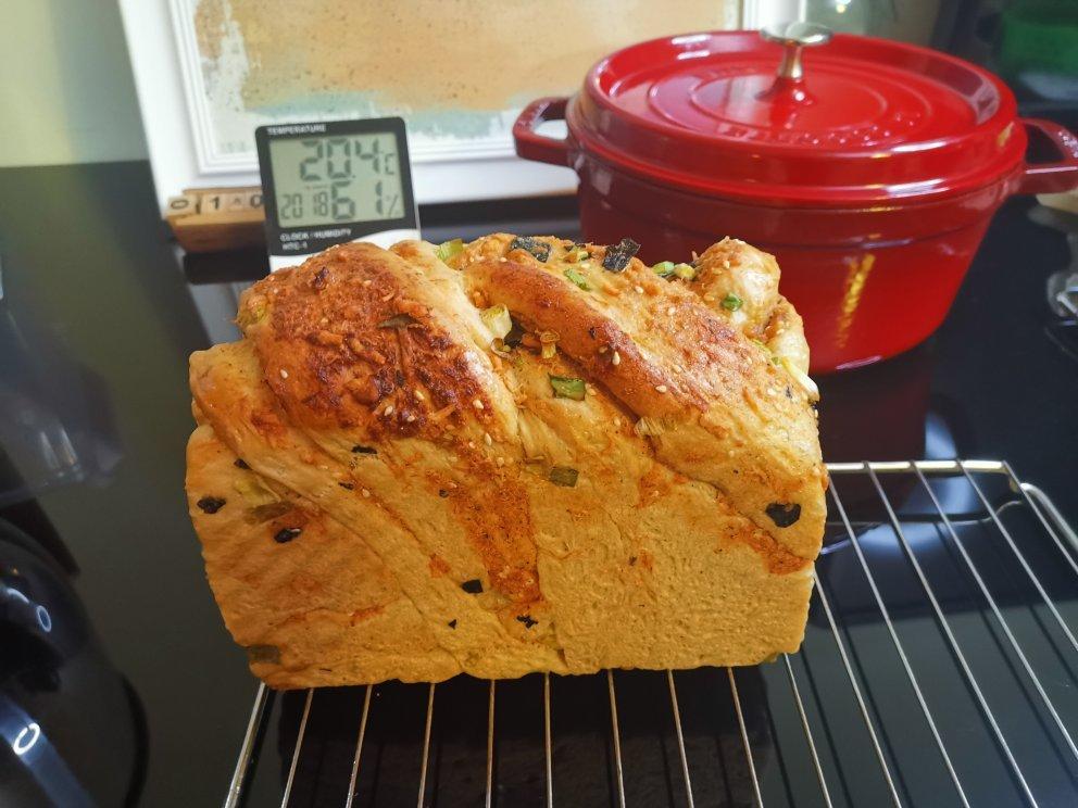 香葱肉松红糖吐司
