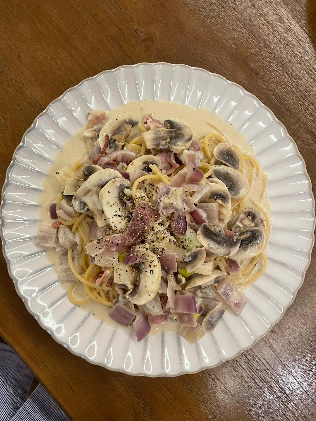 奶油培根意大利面 - Creamy Beacon Linguine