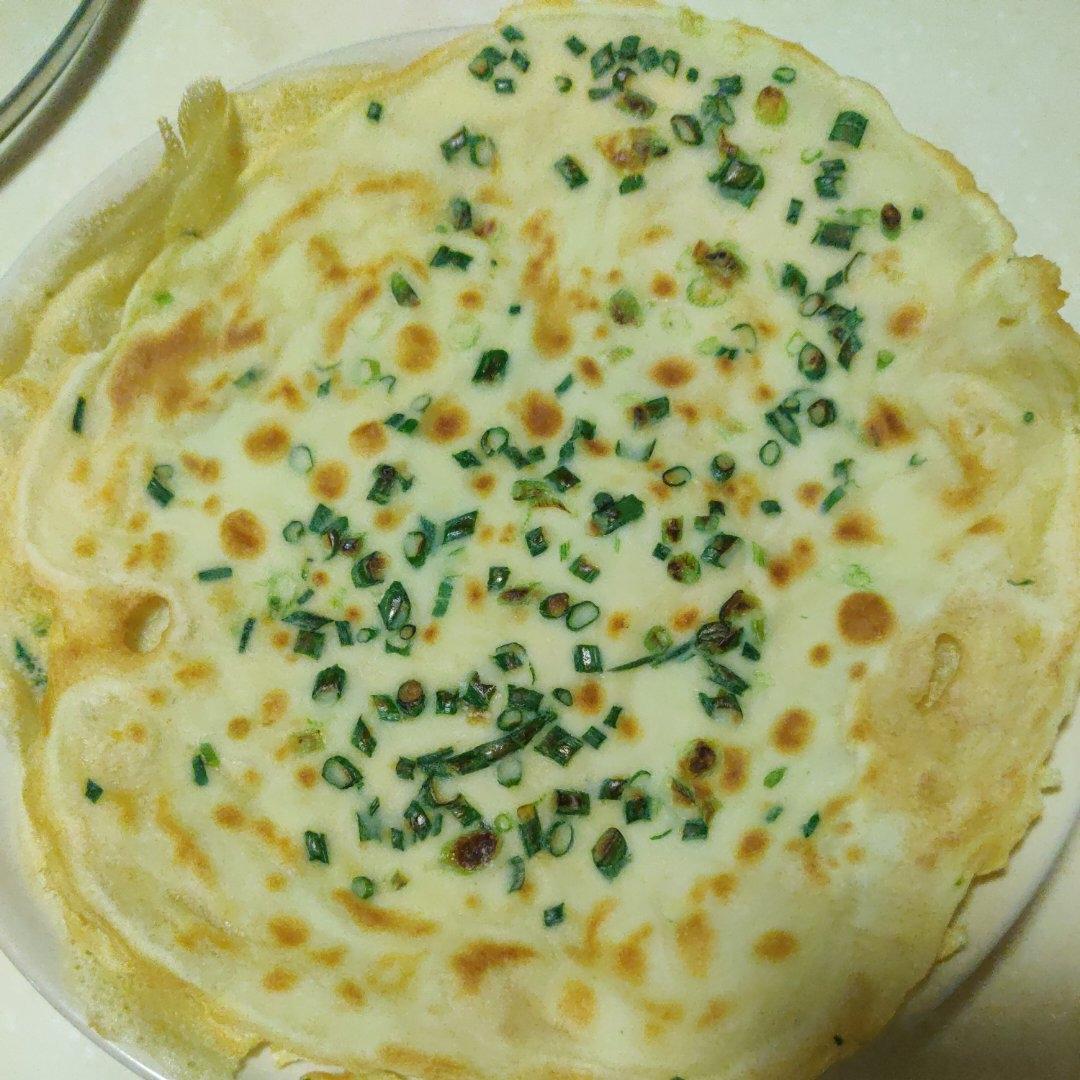 简单好吃的鸡蛋香葱摊饼