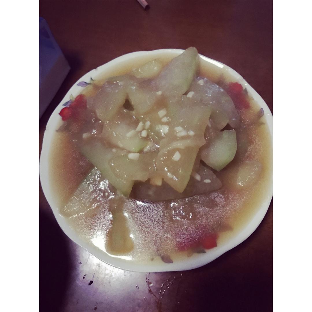 蚝油焖冬瓜