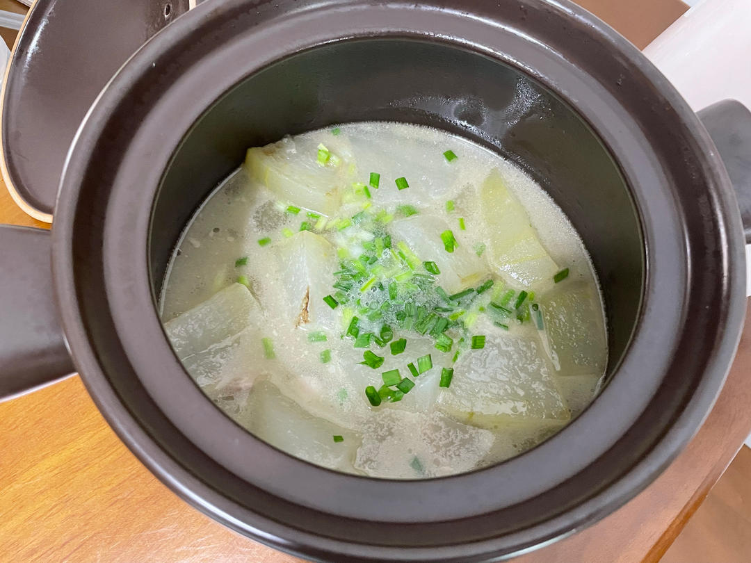 冬瓜排骨汤，夏天的味道