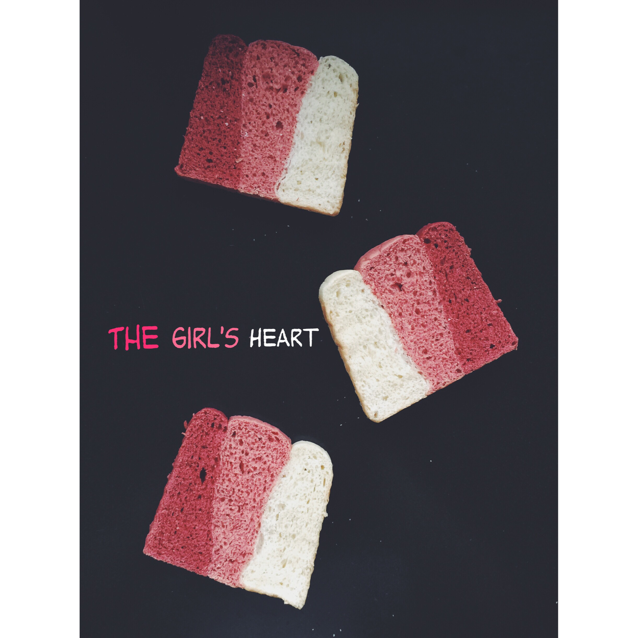 少女心的渐变吐司