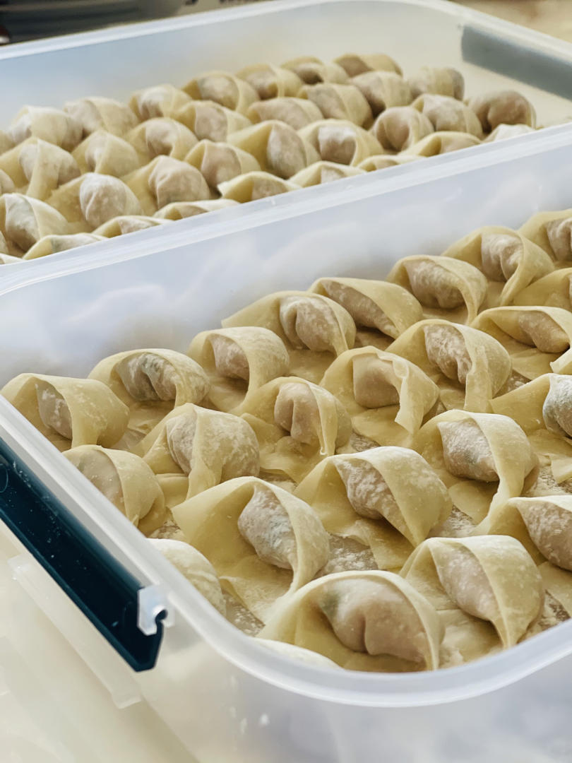 肉不柴的馄饨馅