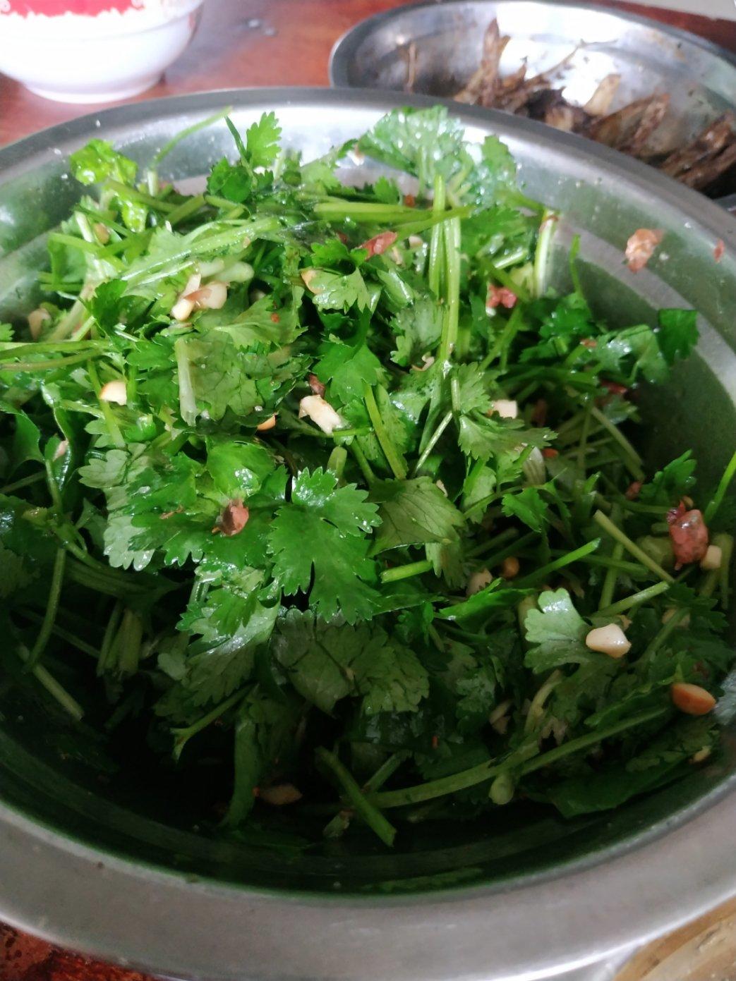 凉拌香菜