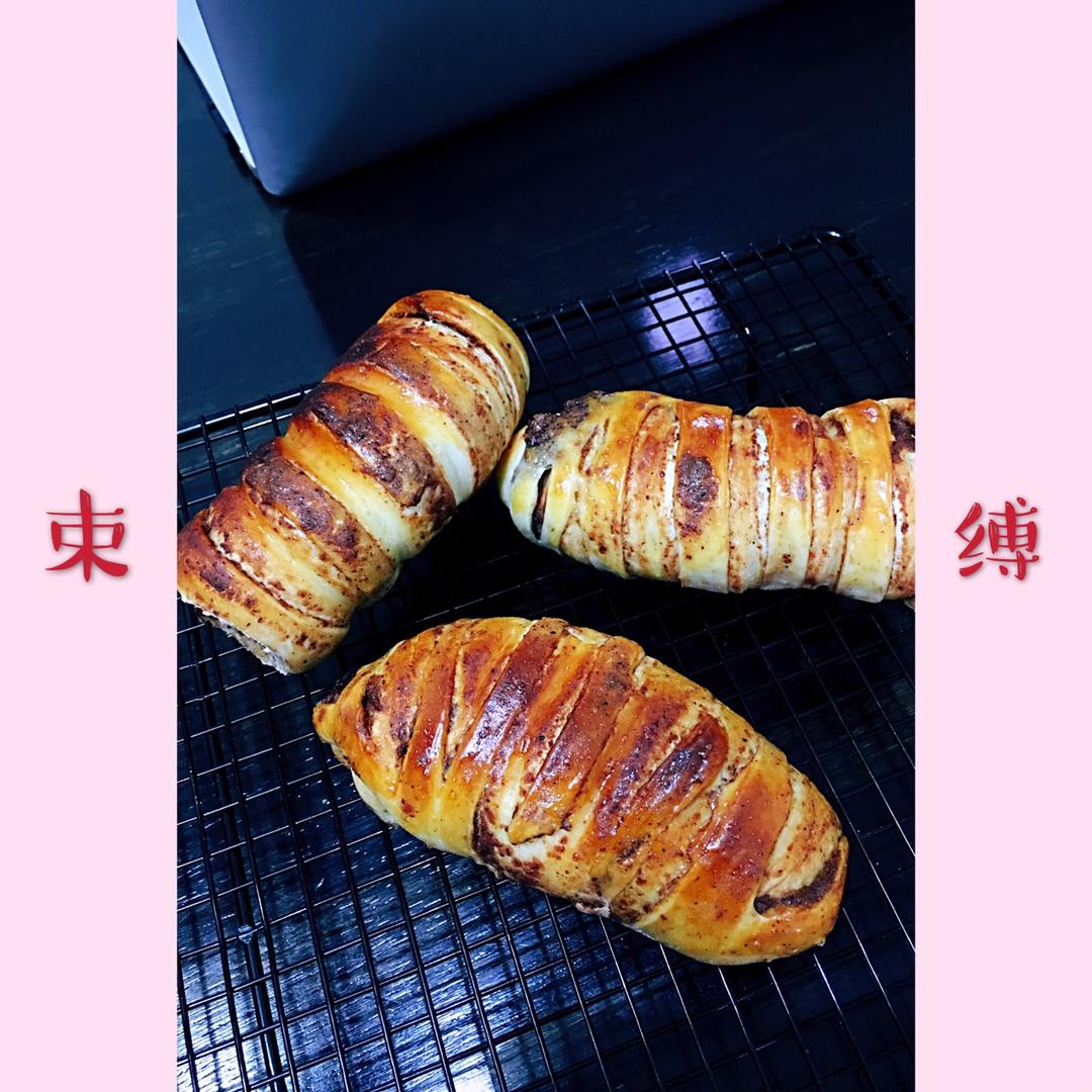 花式豆沙面包
