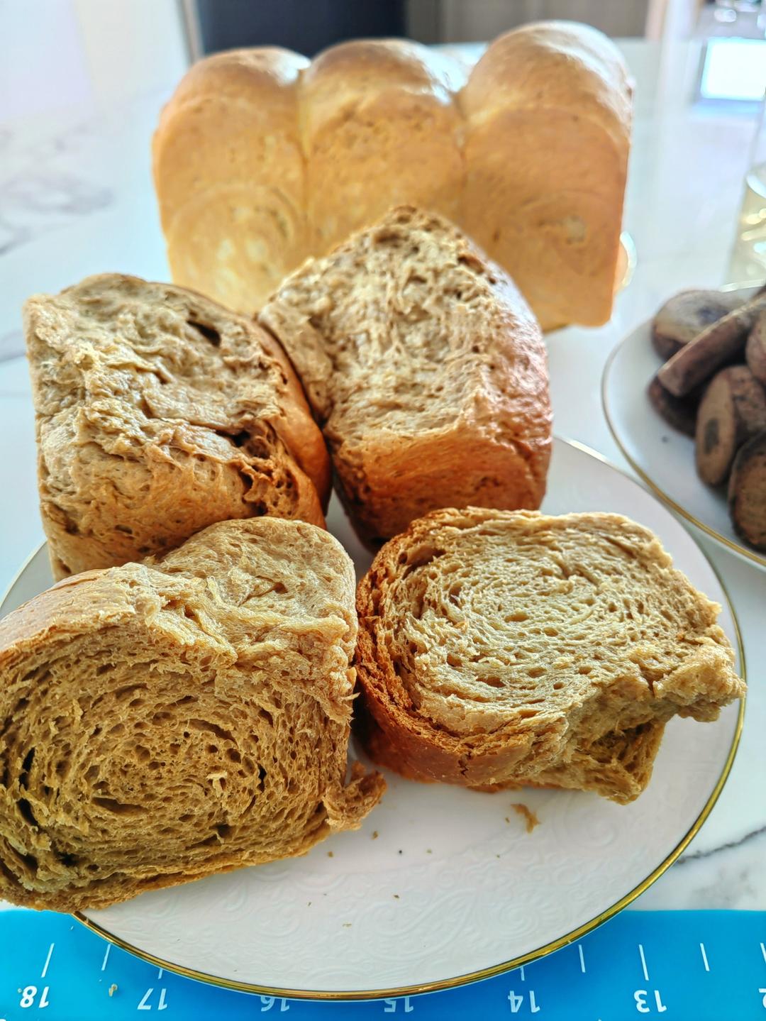 夺命软吐司(๑´ڡ`๑)超软拉丝极速方便的一次发酵吐司