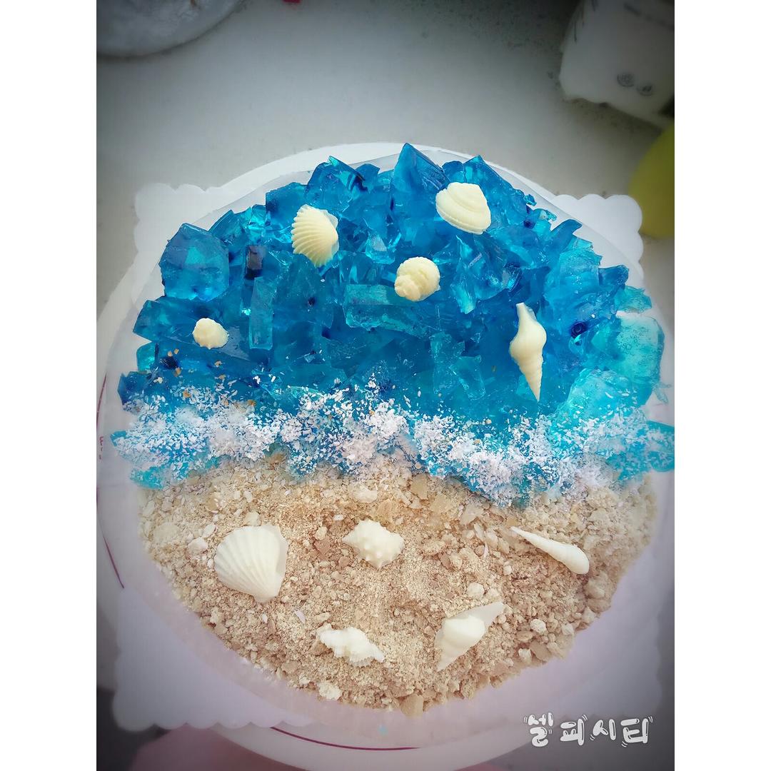 海洋酸奶慕斯蛋糕