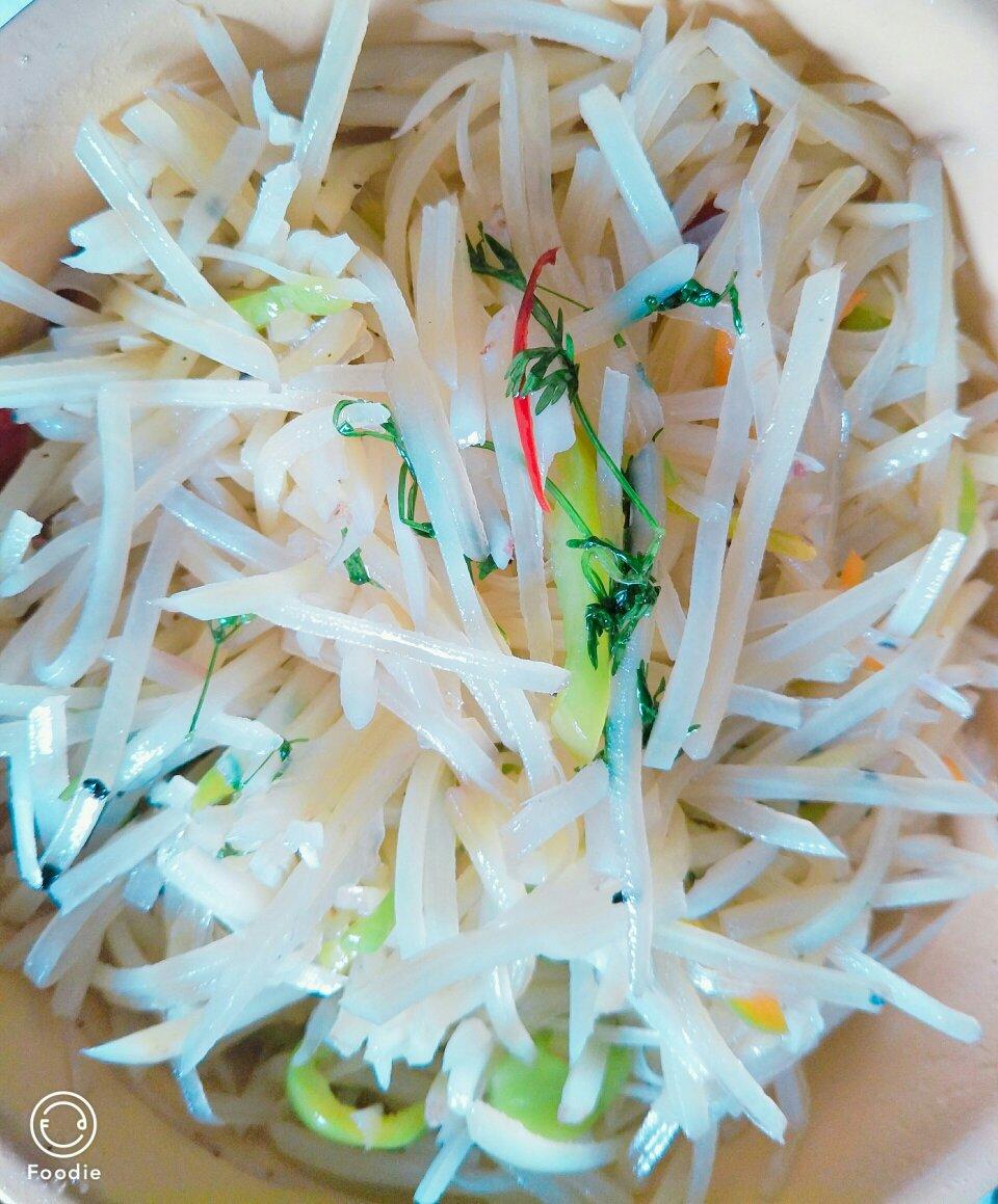凉拌土豆丝