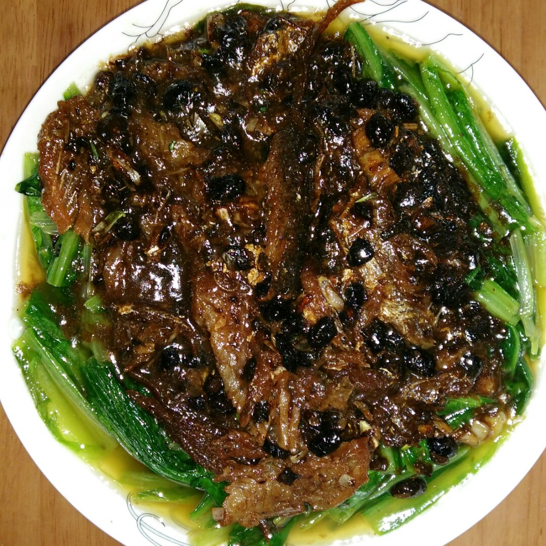 豆豉鲮鱼油麦菜