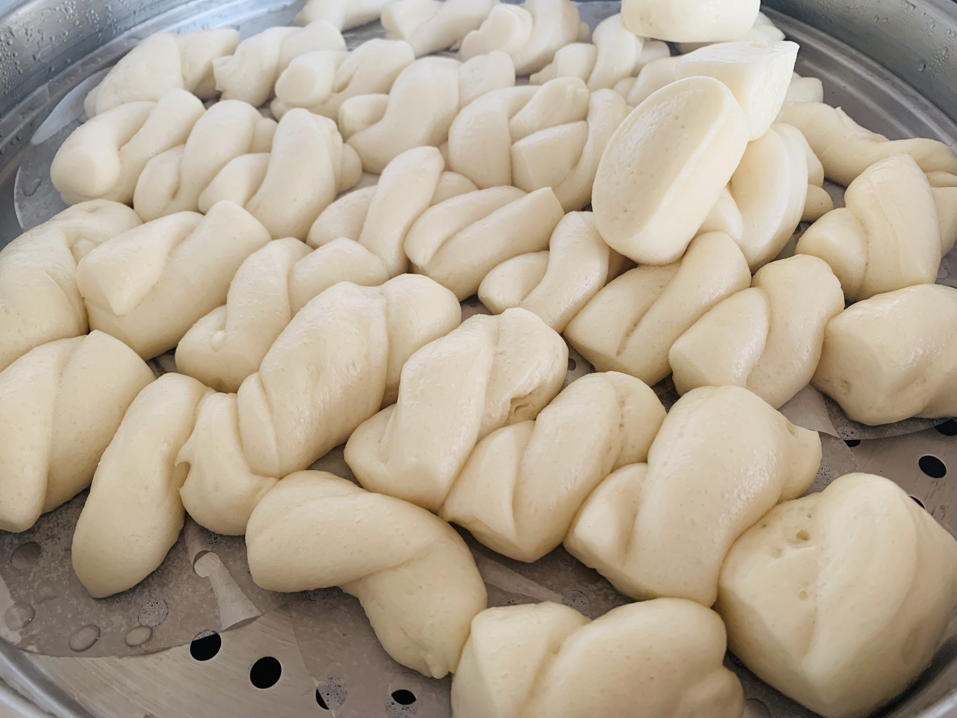 椰浆馒头（低筋面粉）一次发酵法