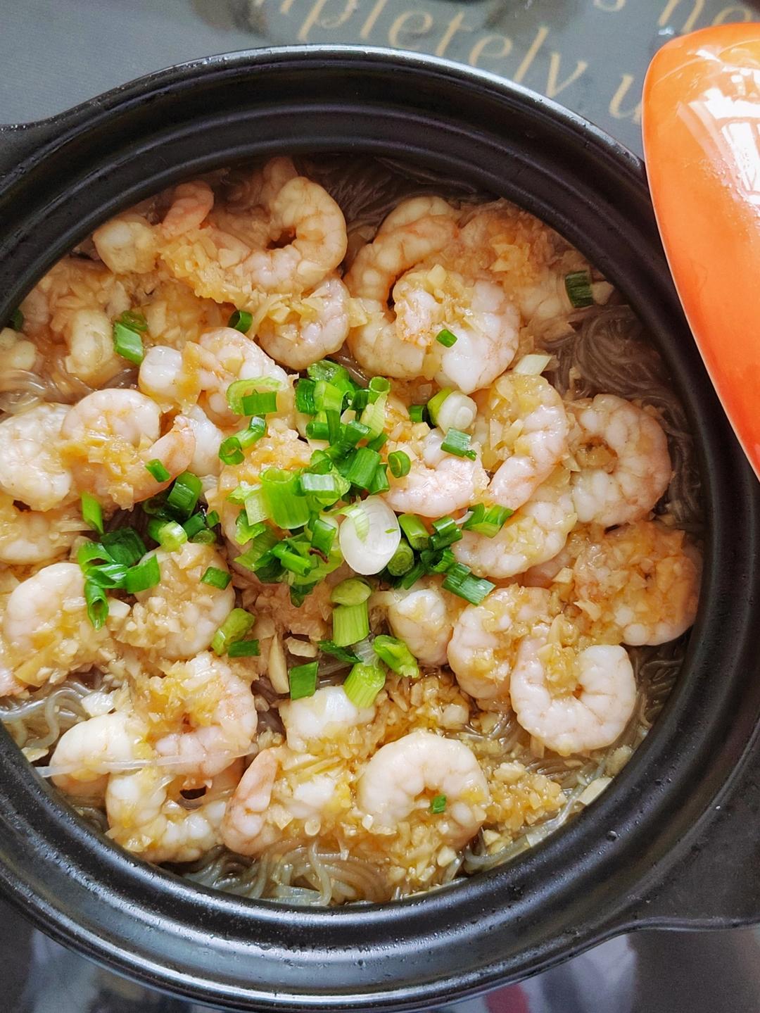 虾仁粉丝煲