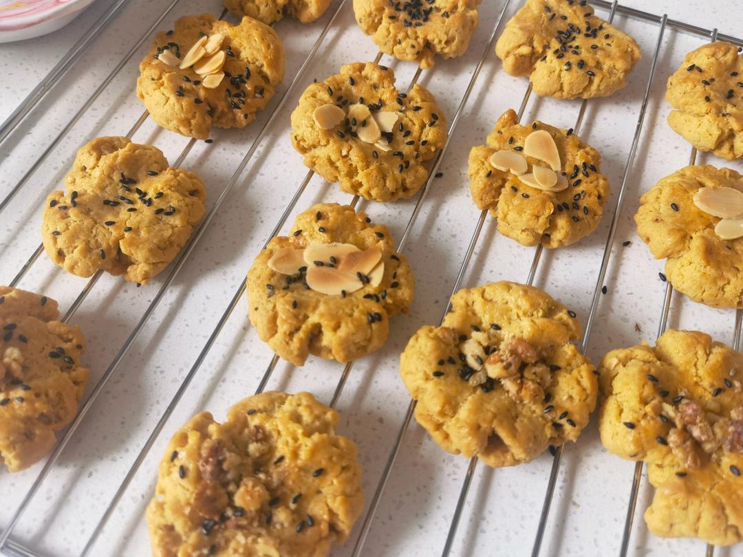 酥到掉渣‼️桃酥～玉米油版！超简单✌️