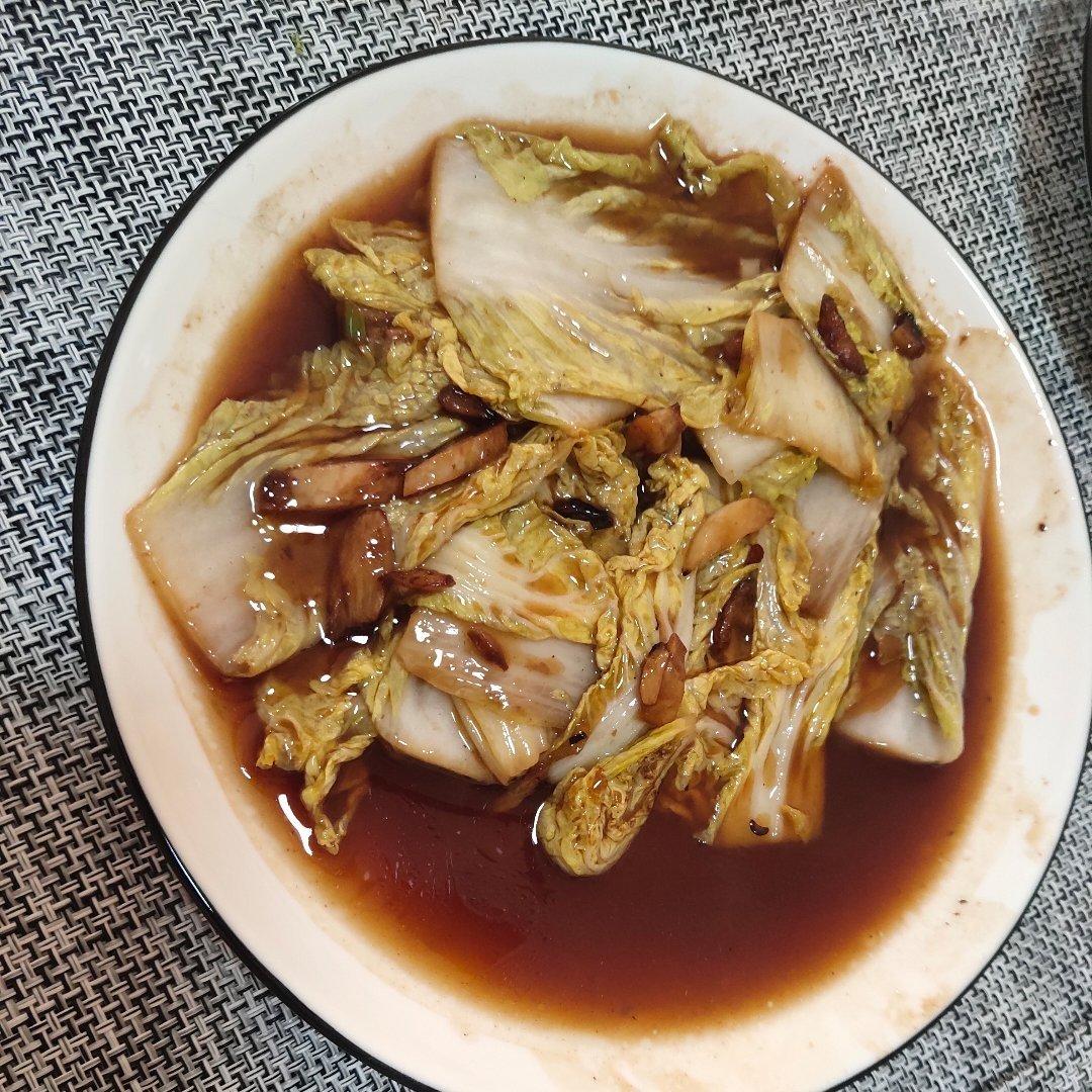 醋溜娃娃菜，教你做的跟饭店一样好吃